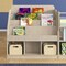 Flash Furniture Bright Beginnings Commercial Grade Modular Wooden Classroom 4 Tier Bookstand with 3 Storage Compartments, Natural MK-KE24282-GG - alternate 10